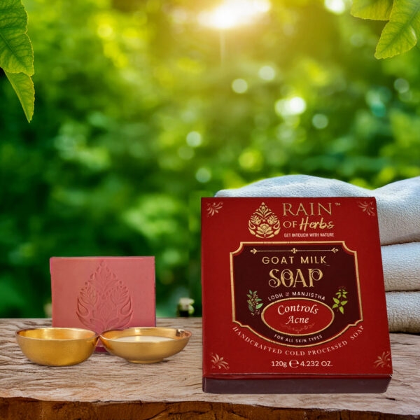 Goat Milk Soap (Lodh & Manjistha) - Image 2